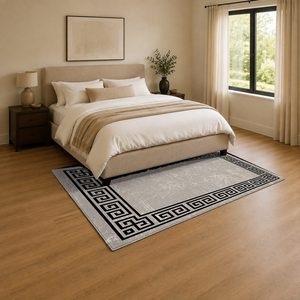 Tapis RUGS DEPOT LXDP-0359, vente en gros, multicolores, neutres, vintage, patchwork, imprimés numériquement, lavables en machine, en chenille, antidérapants - Product Image 3