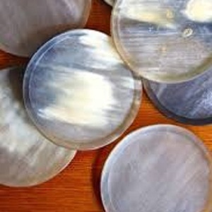 Round <b>Antique</b> Natural HORN Coasters Best Quality coaster Sublimation Gradient <b>Antique</b> Buffalo HORN Coasters Anti Skid HORN Mat - Product Image 1