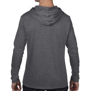 Camisetas con Capucha 100% Algodón, Diseño de Impresión Personalizado, Corte Regular, Servicios OEM ODM, Sudaderas con Capucha para Hombre - Product Image 2