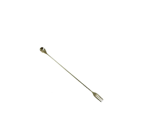 Cuillères de bar en laiton sur mesure fourchette et couteaux en or et design floral adaptés à la maison - Product Image 2