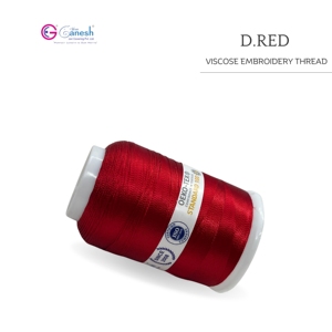 Recosilk 120/2 haute ténacité Viscose Polyester fil à broder 150d Durable fort coton couture Filament décoratif teint - Product Image 3