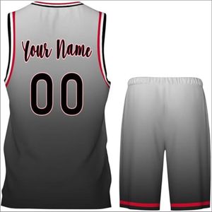 Maillot de basket-ball unisexe personnalisé avec logo imprimé numériquement, vêtements de sport en polyester de haute qualité, respirant, antibactérien, anti-UV, taille plus - Product Image 3
