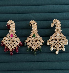 Meenakari Fine Kundan Kalangi pour Safa marié bijoux Turban Kalgi pour hommes Safa garçons d'honneur Pagdi Dulha Kalangi mariée bijoux - Product Image 6