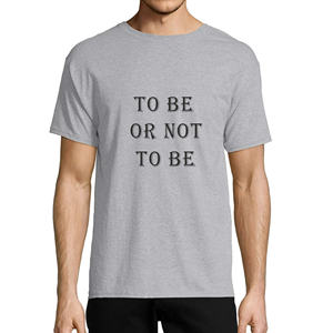 Fabricante de ropa de Bangladesh OEM personalizado de gran tamaño de marca Logo impreso de alta calidad Casual Camiseta para los hombres - Product Image 3