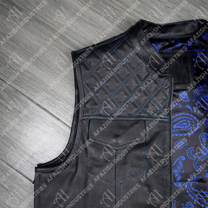 Chaquetas sin mangas ajustadas a la moda, chaleco vaquero negro para mujer y hombre, chaleco vaquero informal de otoño, Chaleco de cuero - Product Image 6