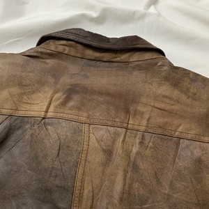 Men's High Quality <b>Genuine</b> Leather Bomber Jacket Stand Collar High Street Style Long Thin Coated - Product Image 6