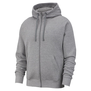 <b>Men's</b> Slim Fit Winter Zip <b>Hoodie</b> New Design Solid Color <b>Fleece</b> Outwear Plain Dyed <b>Hoodie</b> & Sweatshirt - Product Image 5