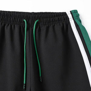 Conjunto de Dos Piezas Ligero e Informal para Hombre, Corte Regular, Diseño Sólido, Estilo Urbano Moderno para Uso Diario - Product Image 3