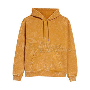 Sudaderas con capucha de lavado ácido para hombre, Sudadera con capucha de tendencia mezclada de algodón para ropa de calle al aire libre, sudaderas con capucha de lavado ácido para hombre de alto grado - Product Image 1