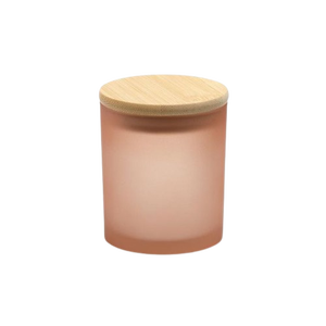 Pot de bougie en verre transparent avec couvercle en bois pot vide pour la cire et le stockage pot de bougie unique pour bougies parfumées pour les cadeaux de la Saint-Valentin - Product Image 5