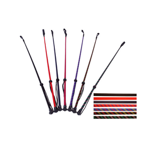 Corde de dressage pour chevaux en nylon tressé de qualité supérieure, fouet d'équitation durable, aide légère pour l'équitation, entraînement des chevaux - Product Image 1