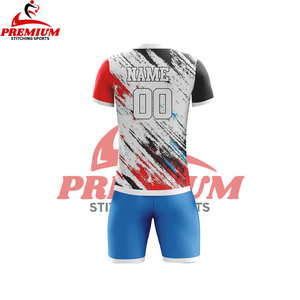 Soccer Jersey <b>Set</b> Fully Sublimation Soccer Wear Men Practice Football Shirts Custom Football Team Kit Soccer Team Uniform - Product Image 2