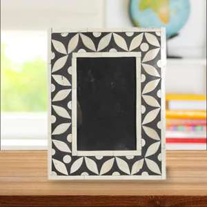 Unique Handmade Bone Inlay <b>Picture</b> <b>Frame</b> Stylish and Elegant Photo <b>Frame</b> Perfect for Home Decor or Thoughtful Gifting - Product Image 1