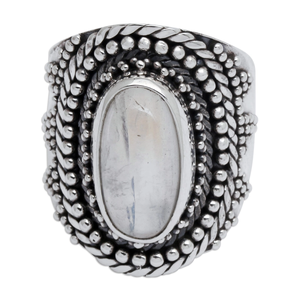 แหวนดอกไม้สไตล์โบฮีเมียนสีเงินสเตอร์ลิงสำหรับเป็นของขวัญแต่งงานใช้ได้ทั้งชายและหญิงเครื่องประดับราคาขายส่งสำหรับ925 - Product Image 1