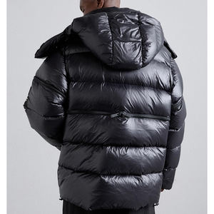 Chaqueta para Hombre, Ropa de Invierno, Chaqueta Acolchada con Superficie Lisa y Estructura Relajada, Selección de Chaquetas para Hombre - Product Image 4