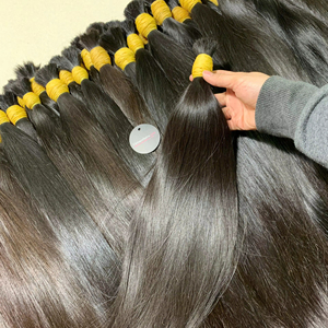 Vente chaude 100% Vierge Vietnamienne Premium Qualité Pleine Cuticule Prêt Bébé Extensions de Cheveux Prix de Gros pour les Filles - Product Image 1