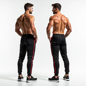 กางเกงวิ่งออกกำลังกายสำหรับผู้ชายกางเกงออกกำลังกาย - Product Image 4