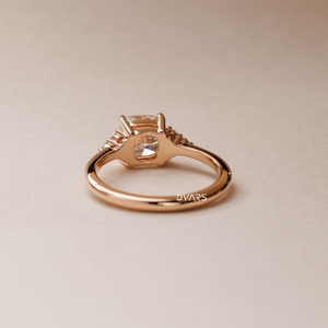 Bague solitaire en diamant de luxe, or massif 18 carats, clarté VVS, couleur F, certifiée IGI, fournisseur en gros - Product Image 5