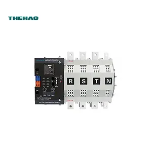 Ats Controller Dual Power Automatic Transfer Switching Ats 630a 3 Phase 400 Volts 3/4p Pc Types Electrical Changeover Switch