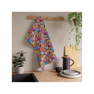 Paquete de 2 Toallas de plato sostenibles 100% algodón bordadas 20x30 pulgadas 150 GSM hechas a mano de absorción rápida reciclables económicas - Product Image 6