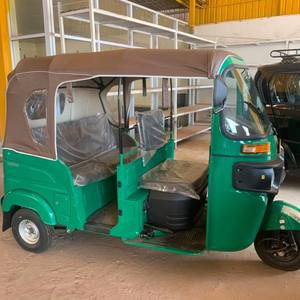รถตุ๊กตุ๊กไฟฟ้า 3 ล้อ สำหรับการขนส่งสาธารณะในเมืองและชนบท แบบมีหลังคาปิด - Product Image 1