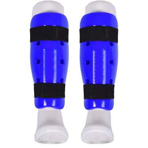 Protège-tibia d'arts martiaux en mousse trempée bleue personnalisé de haute qualité - Product Image 2