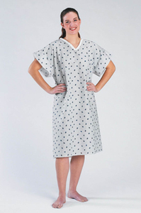 <b>Ladies</b> Men's Medical Scrubs Set Performance Nurse Uniform in <b>Navy</b> with <b>Top</b> Pant Gray Solid Color Workwear Robe for Hospital Use - Product Image 2