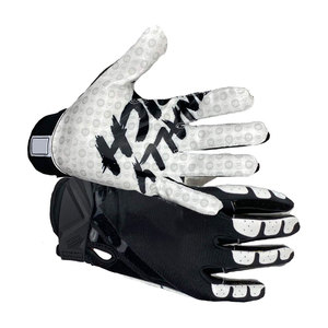 Guantes de fútbol unisex transpirables de alta calidad con agarre personalizado diseño americano entrenamiento deportivo al aire libre recién llegado Pakistán - Product Image 4