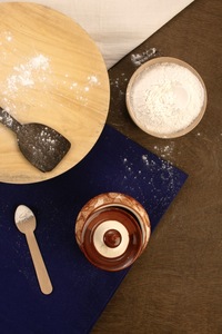 100% coton sac de farine à séchage rapide serviettes de cuisine tissées Style carré uni couture personnalisable nettoyage à domicile jetable - Product Image 5