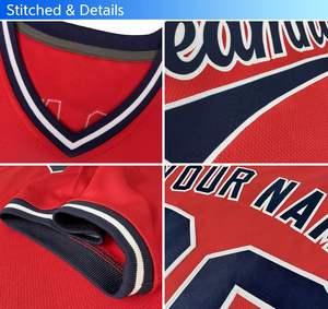 Maillot de Baseball vierge pas cher à manches courtes personnalisé Offre Spéciale vente en gros dans le monde entier approvisionnement maillot de Baseball et pantalons à vendre - Product Image 3