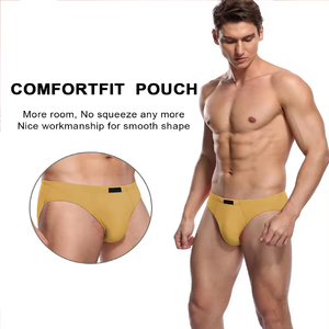 Slips pour hommes en coton 100% tricoté, légers et écologiques, séchage rapide, respirants et confortables pour les soirées lingerie et au quotidien - Product Image 6
