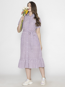 Venta caliente mejor desgaste indio Lila bordado vestido secuencia bordado trabajo vestido conjunto para niñas a precio al por mayor - Product Image 5