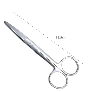 Ciseaux chirurgicaux médicaux en acier inoxydable de haute qualité de 5.5 \ "ciseaux à pansement manuel pour infirmière avec pointe pointue - Product Image 2
