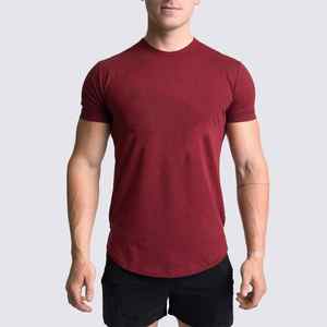 <b>Men's</b> <b>Summer</b> Cotton Gym Wear Sets-Breathable Tshirt and Shorts Customizable Blank T <b>Shirt</b> Style - Product Image 1