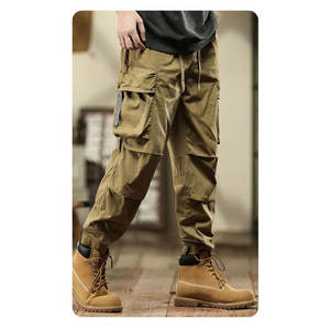 Pantalon Cargo automne-hiver mode pantalons de survêtement hommes Cargo pantalon rétro ample décontracté hommes Style rétro pantalon - Product Image 1