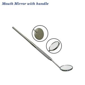 Espejo de Inspección Dental de Acero Inoxidable Antivaho, Instrumentos Quirúrgicos Manuales, Mango de Espejo Bucal para Uso Hospitalario - Product Image 4