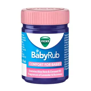 Thuốc Mỡ Làm Dịu Hơi Nước BabyRub Cho Trẻ Sơ Sinh (25Ml)