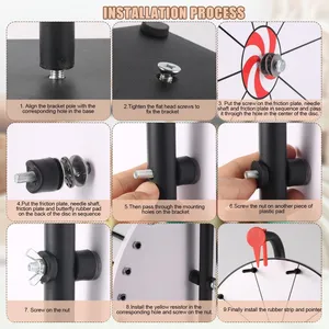 Roue de la fortune promotionnelle pour cadeaux de table - Product Image 2