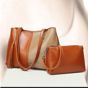 Bolso de cuero personalizado de alta calidad de moda último diseño con precio duradero de dos asas - Product Image 2