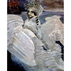 Mikhail Vrubel's Swan Princess Girl 8X10 Dosseret mural Carreaux de céramique #3701 - Product Image 1