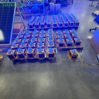 Éclairage LED bleu sans fil pour bordure de piste d'atterrissage aéroportuaire, éclairage au sol pour aéroport, pour la guidage des voies de taxiage