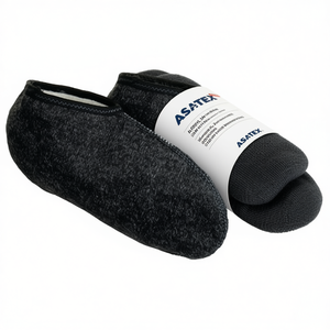 ASATEX Grey Pull-On Sock Size 39-40 Water <b>Booties</b> & Socks - Product Image 3