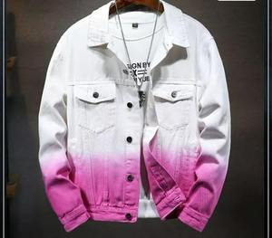 Chaqueta Vaquera con Logotipo Personalizado 2024 - Talla Grande, Cuello Alto, Estilo Urbano - Abrigo Vaquero Lavado para Invierno, OEM - Product Image 6