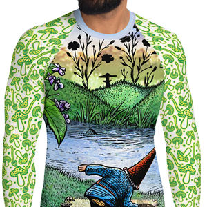 Rashguard para hombre transpirable de la mejor calidad, ropa deportiva sublimada impresa de alta calidad, nuevo diseño Rashguards para hombre - Product Image 4