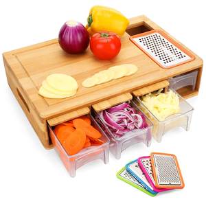 Tabla de cortar de madera de acacia moderna con mango Madera natural de excelente calidad para utensilios de cocina y USO HOTELERO - Product Image 2