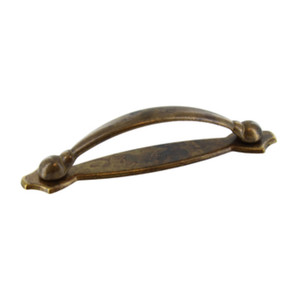 Maniglia Antichizzata Art.18900 Mm. 96 Ottone Antico - Product Image 1