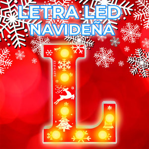 Lettera L Luminosa Scintillante per Natale, Elemento Decorativo Elegante per il Tuo Spazio - Product Image 1