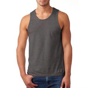 เสื้อกล้ามผู้ชาย180กรัมระบายอากาศได้ดีผ้าฝ้ายถักซักได้ไซส์ใหญ่พิเศษวินเทจเปิดไหล่ดีไซน์แบบลำลอง - Product Image 2