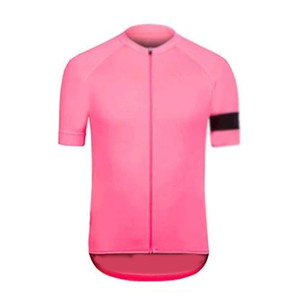 Ensemble de maillots de cyclisme respirants de couleur rose et noire avec fermeture à glissière complète Cuissard à bretelles et collants à séchage rapide du Pakistan - Product Image 3