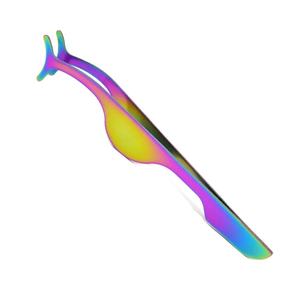 Wholesale High Quality Stainless Steel <b>Eyelash</b> Tweezers Best <b>Application</b> Pointed Tip Beauty Instruments - Product Image 5